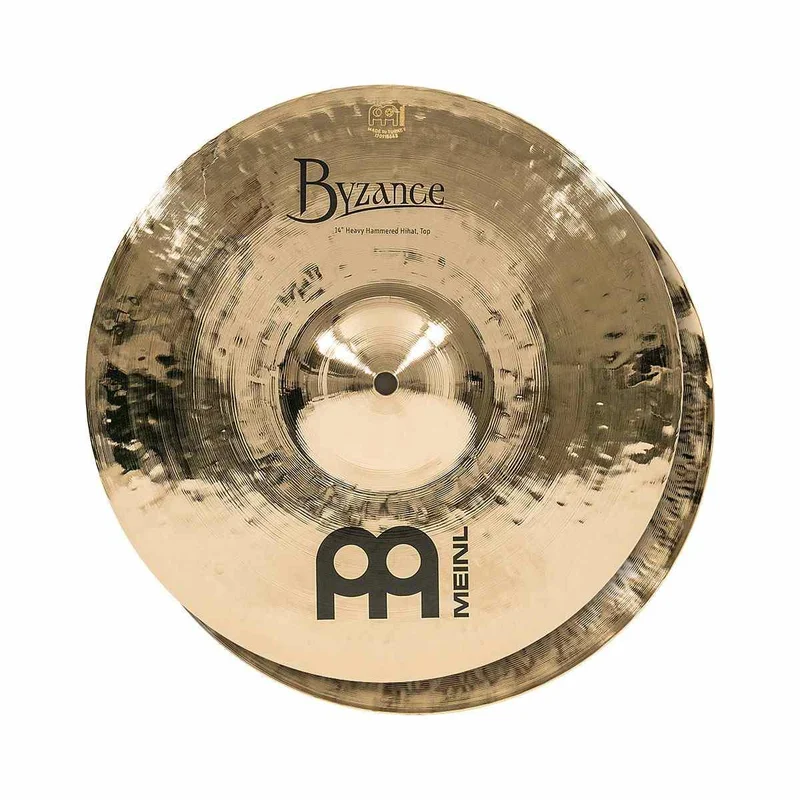 MEINL B14HHH-B 14″ Byzance Brilliant Heavy Hammered Hihat