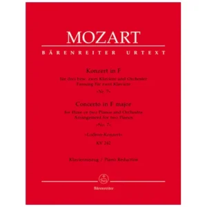Mozart, W. A.: Klavierkonzert Nr. 7 KV 242 F-Dur »Lodron-Konzert«