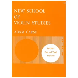 Carse, A : New School of Violin Studies. Book 4