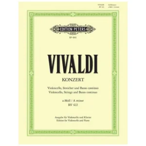 Vivaldi, A.: Violoncellokonzert a-moll PV 24 / RV 422