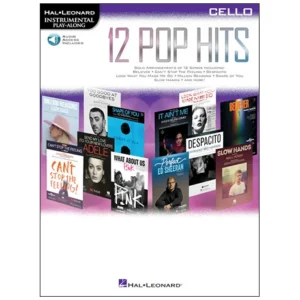 12 Pop Hits for Cello (+Online Audio)