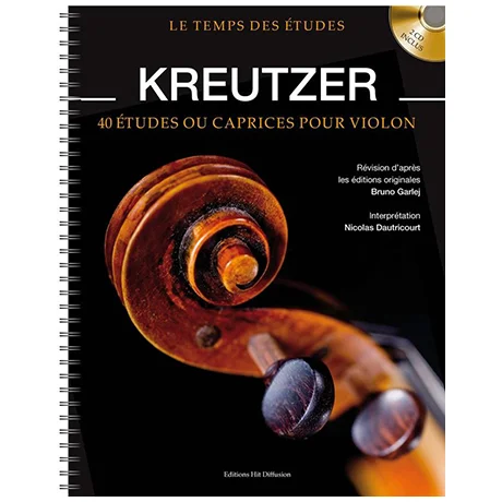 Kreutzer, R.: 40 Etüden und Capricen (+2CDs)