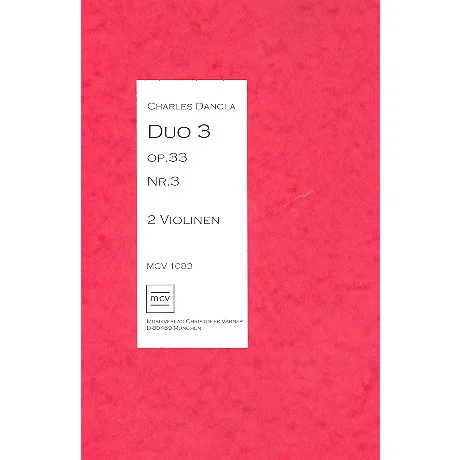 Dancla, J. B. Ch.: Duo Op. 33 Nr. 3