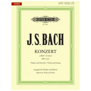 Bach, J. S.: Violinkonzert Nr. 1 BWV 1041 a-Moll (Oistrach)