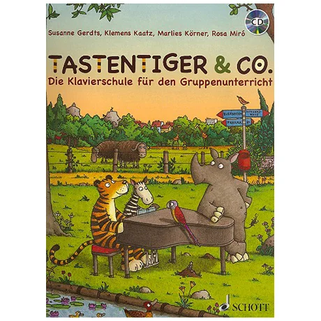 Gerdts, S. / Kaatz, K. / Körner, M. / Rosa, M.: Tastentiger & Co (+CD)