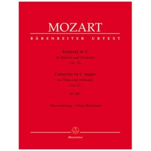 Mozart, W. A.: Klavierkonzert Nr. 21 KV 467 C-Dur
