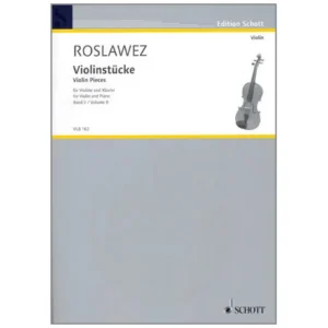 Roslawez, N. A.: Violinstücke Band 2