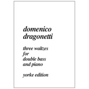 Dragonetti, D.: 3 Walzer