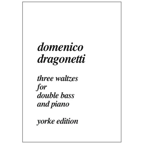 Dragonetti, D.: 3 Walzer