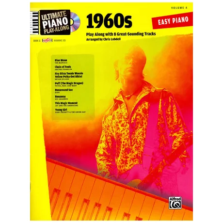Ultimate Piano Play-Along – 1960s (+CD)