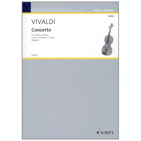 Vivaldi, A.: Violinkonzert RV 298 G-Dur