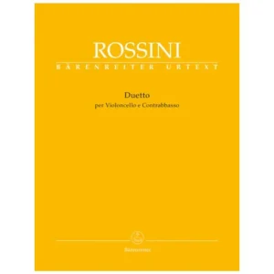 Rossini, G.: Duetto per Violoncello e Contrabbasso