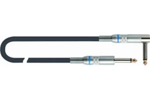 QUIKLOK S2113BK CAVO ASSEMBLATO JACK 90/ JACK SERIE PROFESSIONAL SILVER S-211-3-BK