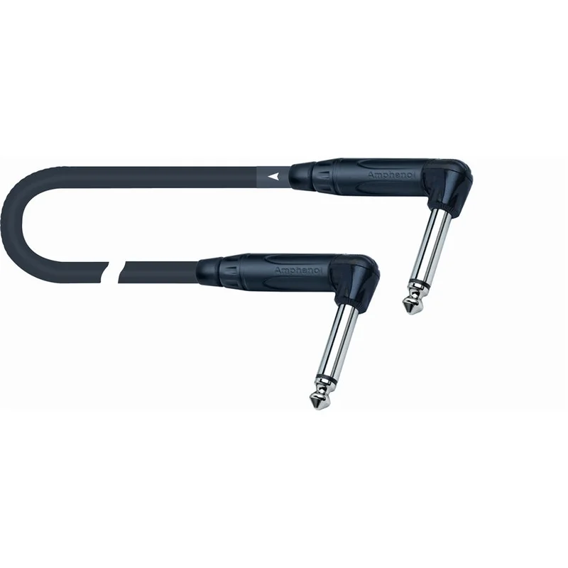 QUIKLOK SS/ONE-AA020 CAVO JACK/JACK 90° MADE IN ITALY 0,20 MT SS/ONE-AA20