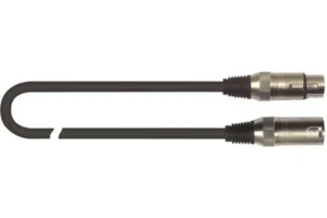 QUIKLOK 30.01503 CM/175K-4,5 BK CAVO CANNON CANNON XLR/XLR DA 4,5 MT
