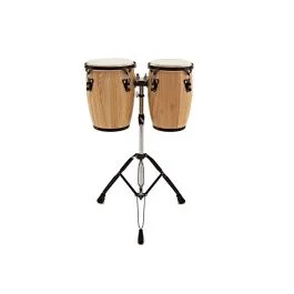 Congas 8″+8″ Comet natural con supporto