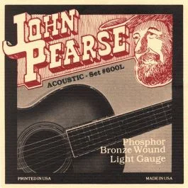 Corde J.Pearse 600L Phosfhor Bronze 012-053
