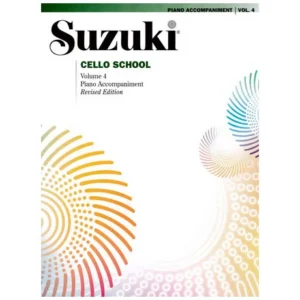 Suzuki Cello School Vol. 4 – Klavierbegleitung