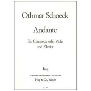 Schoeck, O.: Andante
