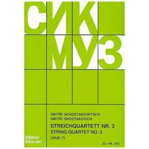 Schostakowitsch, D.: Streichquartett Nr. 3, op. 73
