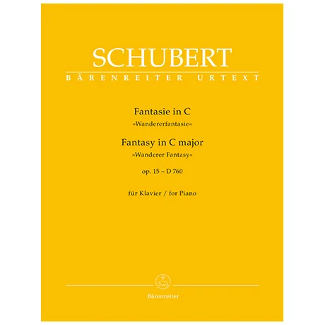 Schubert, F.: Fantasie Op. 15 C-Dur D 760 »Wandererfantasie«
