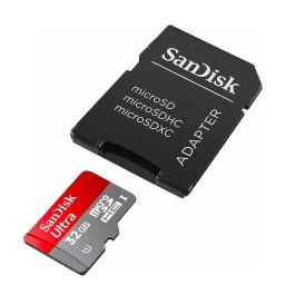 Sandisk 32GB+Micro Sd Card SDHC con adattatore