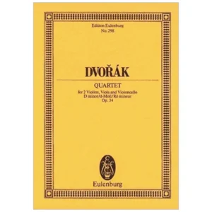 Dvořák, A.: Streichquartett d-Moll Op.34