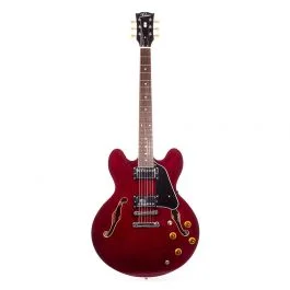 Tokai 335 style flame see through red