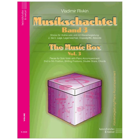 Rivkin, V.: Die Musikschachtel Band 3 ( Klavierbegleitung )