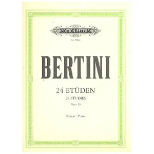 Bertini, H.: Etüden Op. 29, 32. Vorstudien zu Cramer Band I