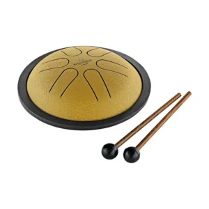 SONIC ENERGY MSTD3G MINI STEEL TONGUE DRUM DA 6″ SI MAGGIORE, ORO