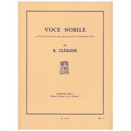 Clérisse, R.: Voce Nobile