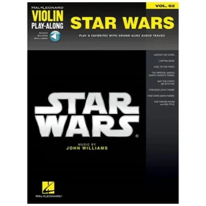 Williams, J.: Star Wars – Violin play along 62 (+Online Audio)
