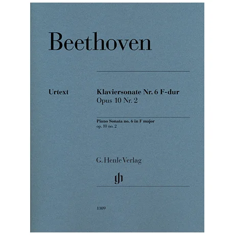 Beethoven, L. v.: Piano Sonata no. 6 F major op. 10 no. 2