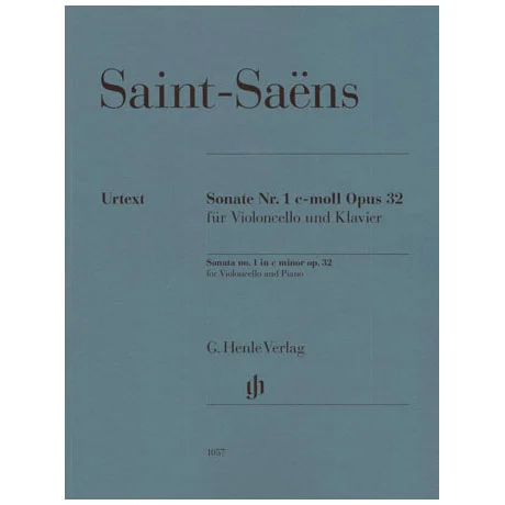 Saint-Saëns, C.: Sonate Nr. 1 Op. 32 c-Moll