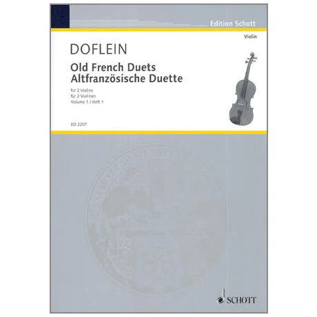 Doflein, E.: Altfranzösische Duette Band 1