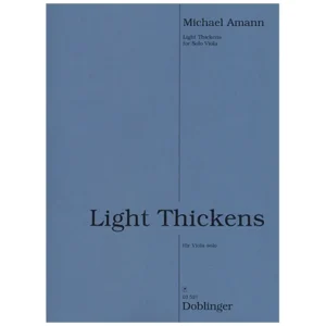 Amann, M.: Light Thickens