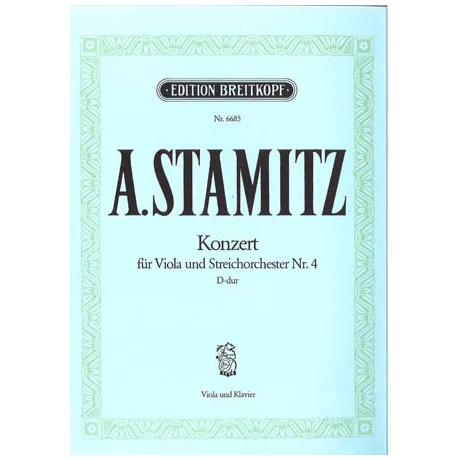 Stamitz, A.: Violakonzert Nr. 4 D-Dur