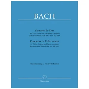 Bach, J.S.: Violakonzert in Es-Dur