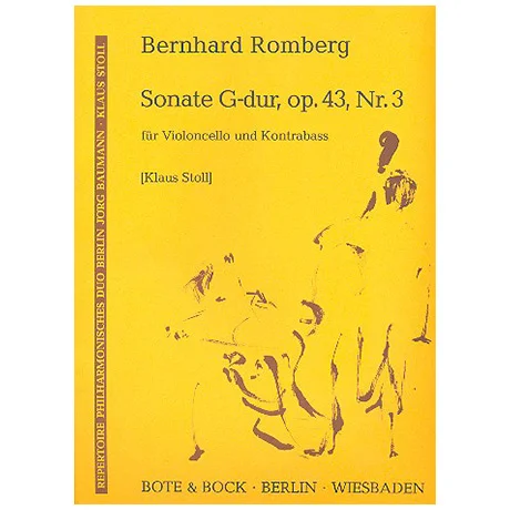 Romberg, B.: Sonate Op. 43/3 G-Dur