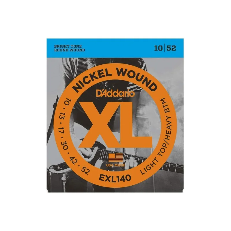 D’addario exl140 set corde per chitarra elettrica 10-52