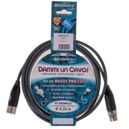 Cavo XLR/XLR 2,25 mt Reference Dammi un cavo!