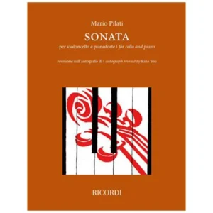 Pilati, M.: Violoncellosonate (1922)