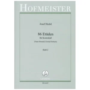 Simandl, F.: 86 Etüden Heft 2