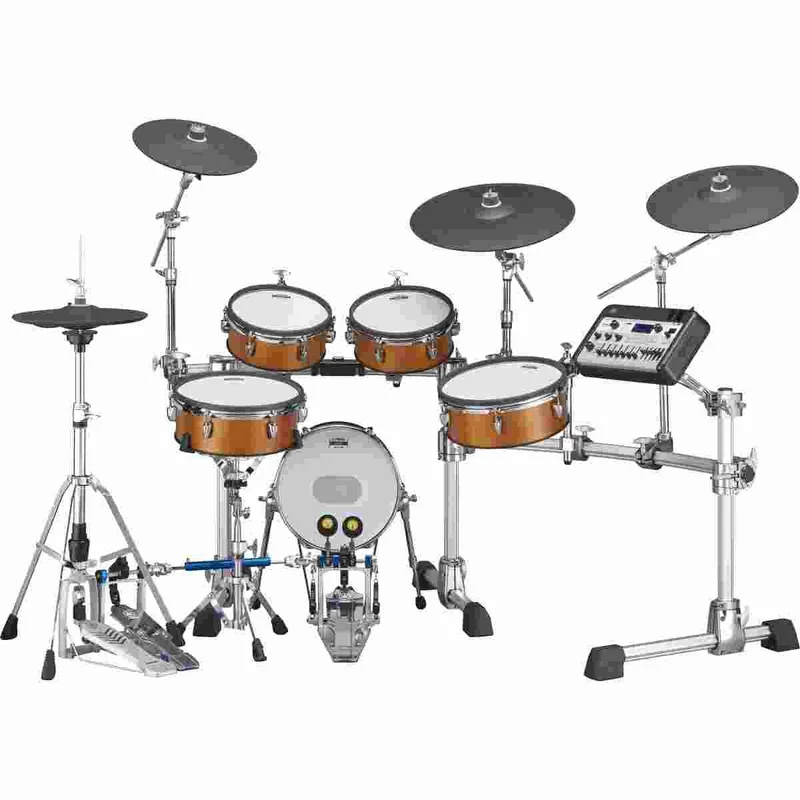 Yamaha dtx10k-xrw batteria elettronica pad silicone – real wood
