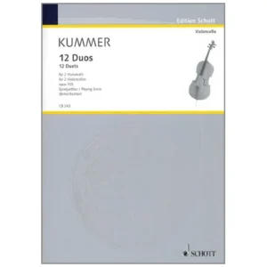 Kummer, F. A.: 12 Duos Op. 105