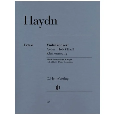 Haydn, J.: Violinkonzert Hob. VIIa: 3 A-Dur