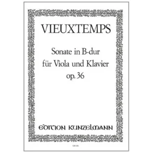 Vieuxtemps, H.: Violasonate Op. 36 B-Dur