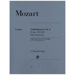 Mozart, W. A.: Violinkonzert Nr. 4 KV 218 D-Dur