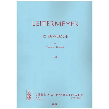 Leitermeyer, F.: Zwölf Dialoge Op. 52